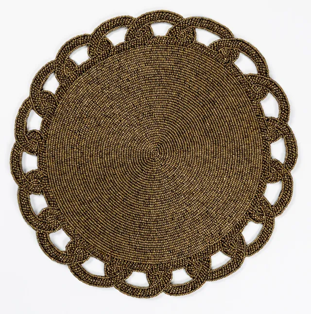 les-ottomans-tbj17-tischsets-mit-perlen-gold image 1