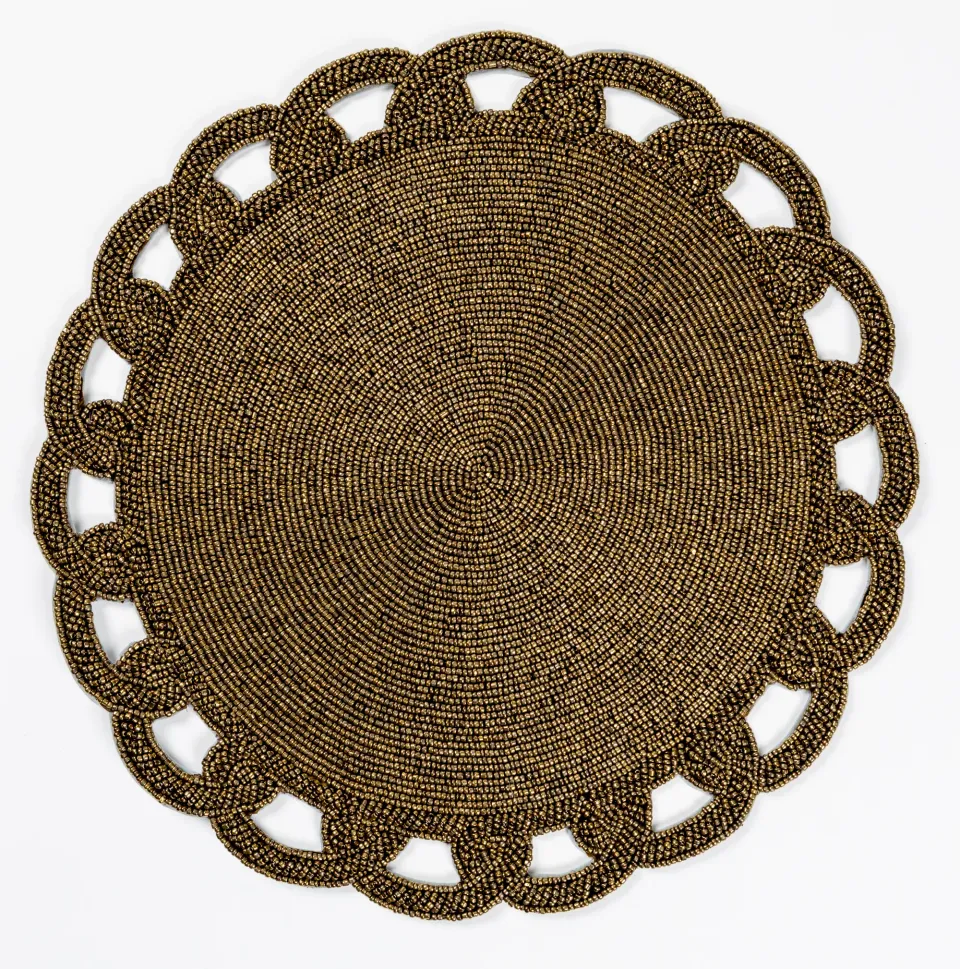 les-ottomans-tbj17-tischsets-mit-perlen-gold image 1