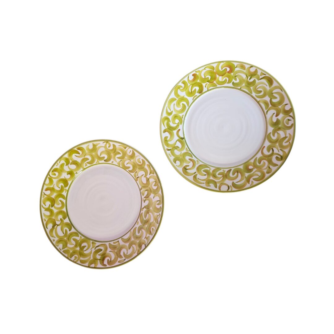 les-ottomans-piatto-piano-essteller-keramik-handbemalt-set-2 image 1
