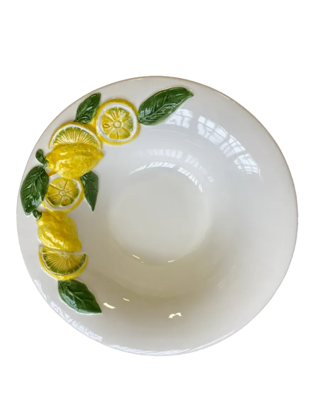 les-ottomans-keramikschale-lmn15-handbemalte-zitronen-kollektion-lemon image 1