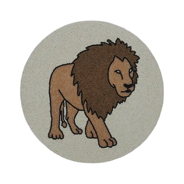 les-ottomans-the-jungle-platzsets-mit-perlen-l-we-set-2 image 1