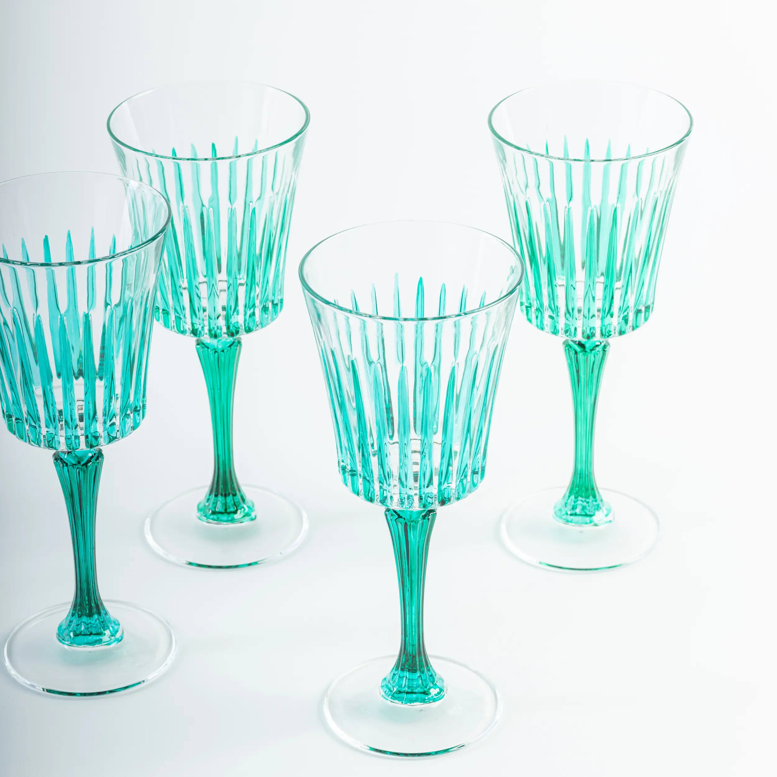 les-ottomans-weingl-ser-kristall-handbemalt-t-rkis-set-4-teilig image 4