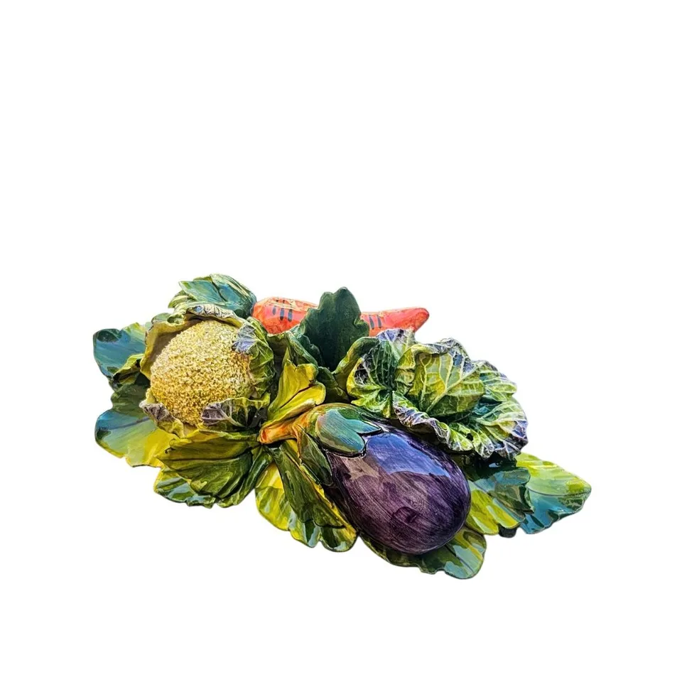 les-ottomans-wcp06-kerzenhalter-herbst-keramik-handbemalt image 1