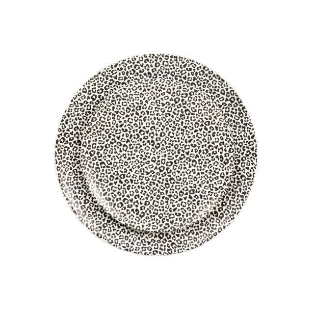 les-ottomans-2er-set-porzellan-dessertteller-leoparden-print image 1