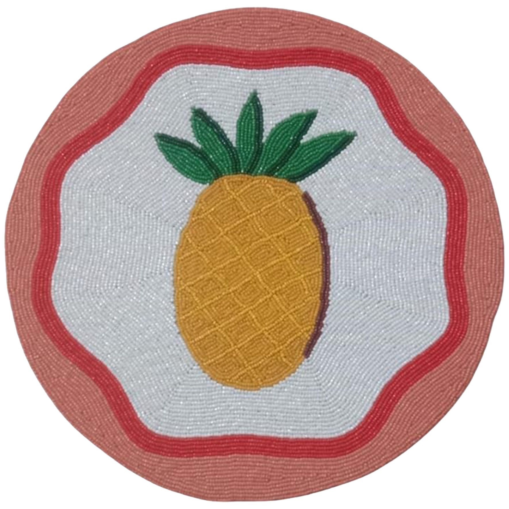 les-ottomans-platzmatten-mit-perlen-2er-set-ananas image 1