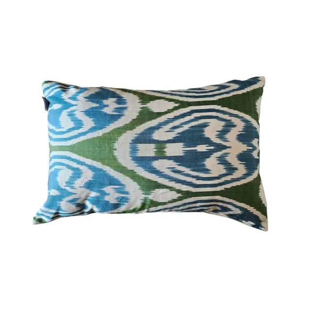 les-ottomans-kissenbezug-seide-ikat-s600 image 1
