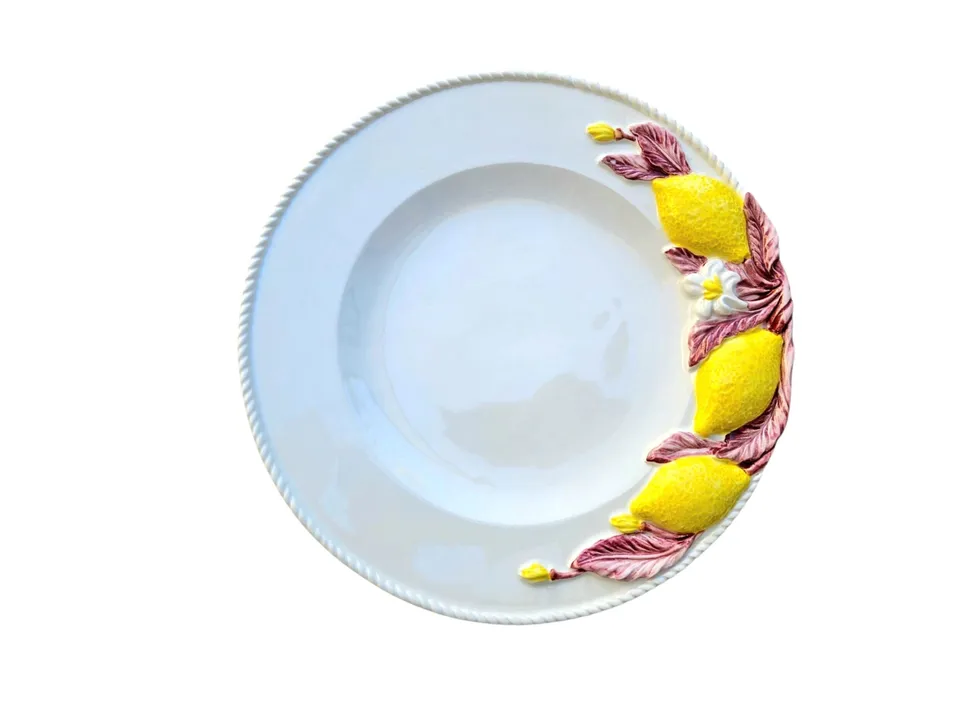 les-ottomans-salatteller-limoni-rosa-lmnp12-handbemalte-keramik image 1