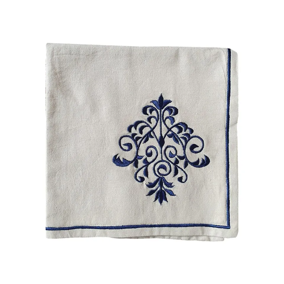 les-ottomans-stoffservietten-2er-set-baumwolle-bestickt image 1