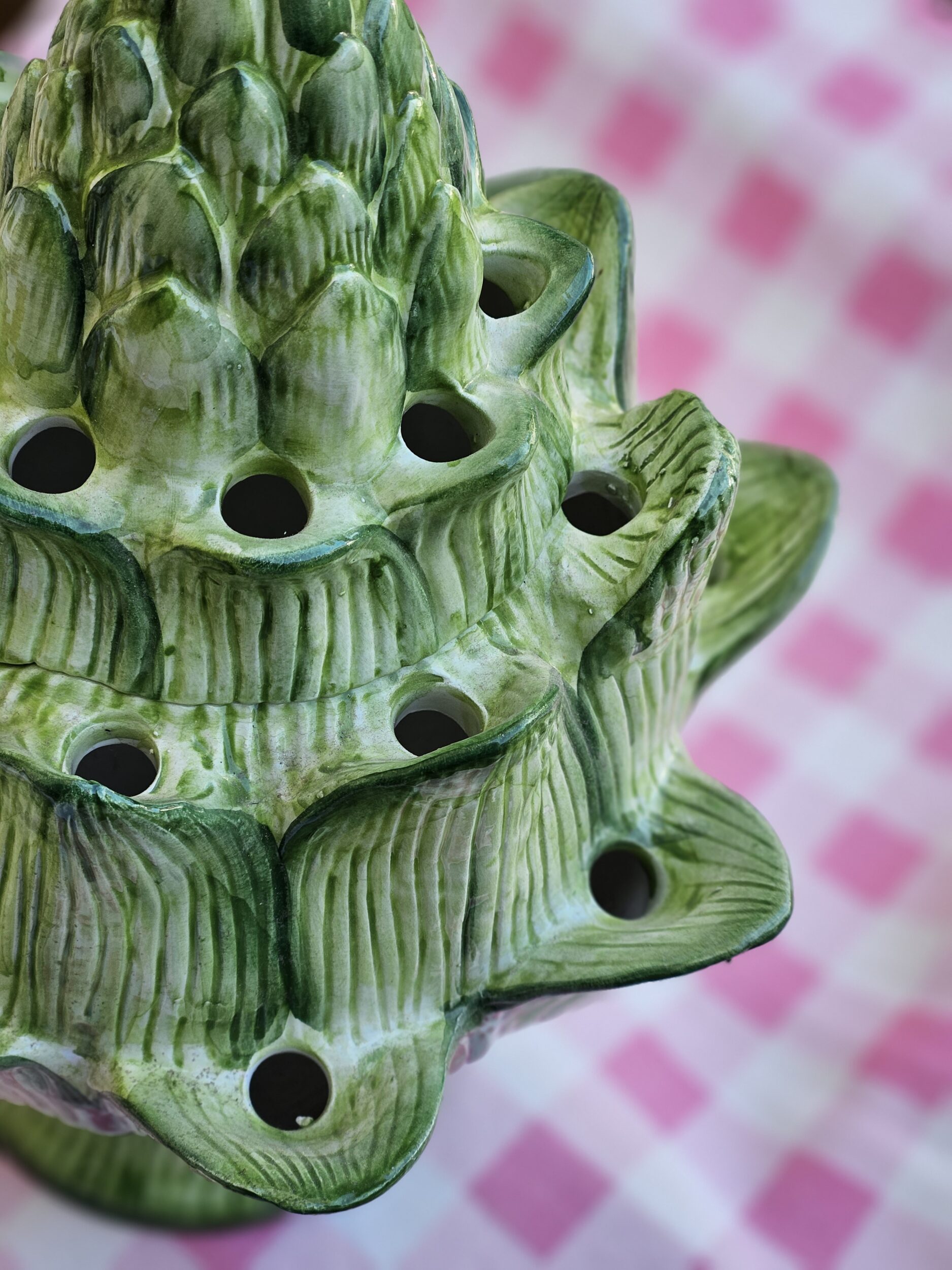 les-ottomans-tulpenbaum-vase-aus-keramik-handbemalt image 2
