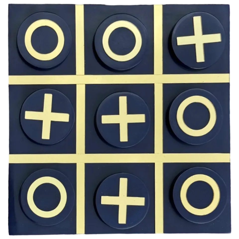 les-ottomans-tic-tac-toe-spiel-tris-aus-resin image 1