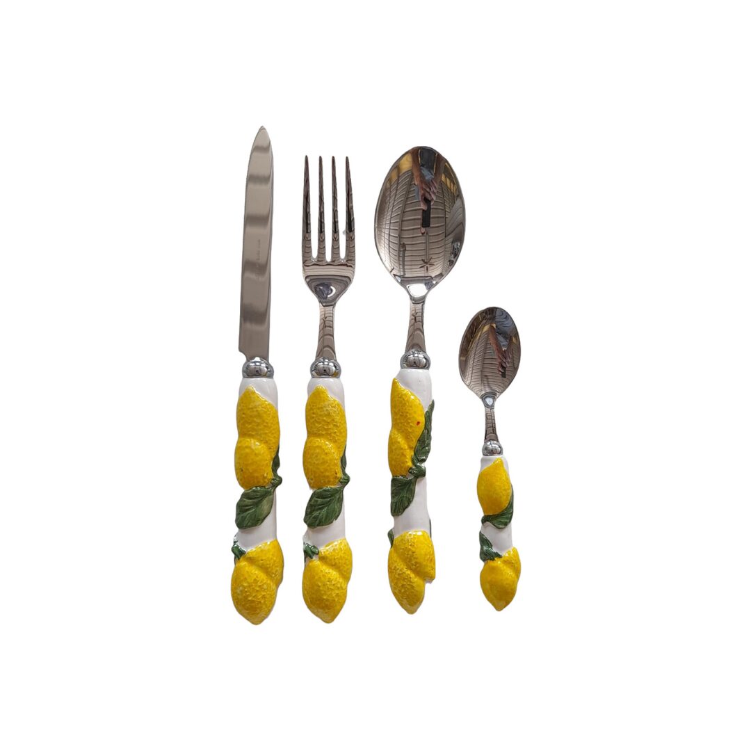 les-ottomans-lemon-collection-besteck-set-4-teilig image 1