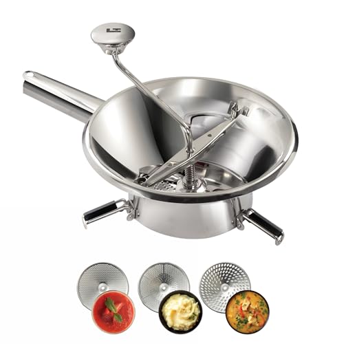 louis-tellier-la-bonne-graine-passierm-hle-24-cm-edelstahl-mit-3-siebscheiben image 8
