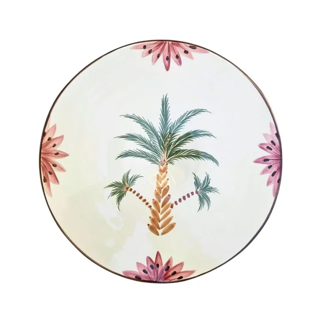 les-ottomans-the-dates-tree-platzteller-aus-handbemalter-keramik image 1