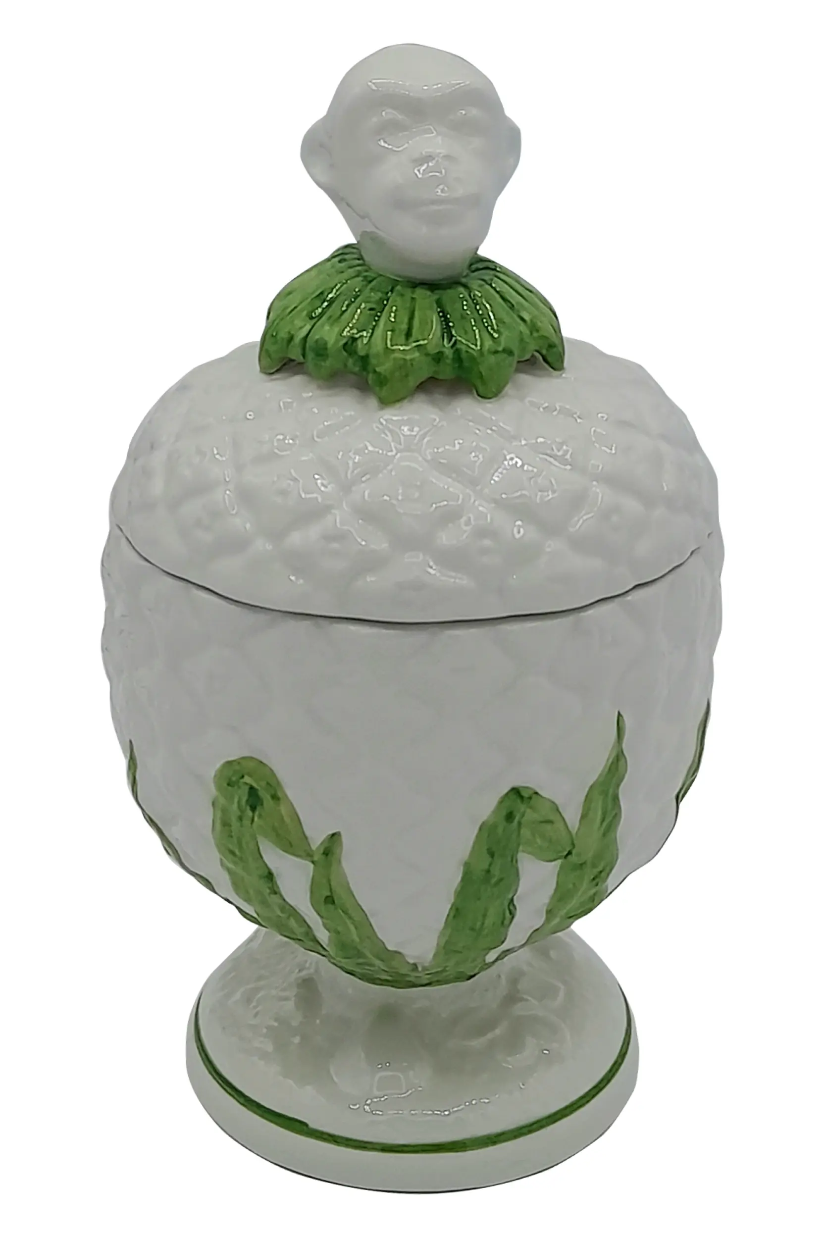 les-ottomans-monkey-keramikdose-handbemalt-mit-deckel image 1