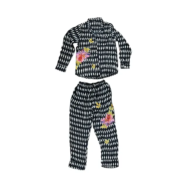les-ottomans-pigiama-ricamato-pj10-pyjama-set-2-teilig image 1