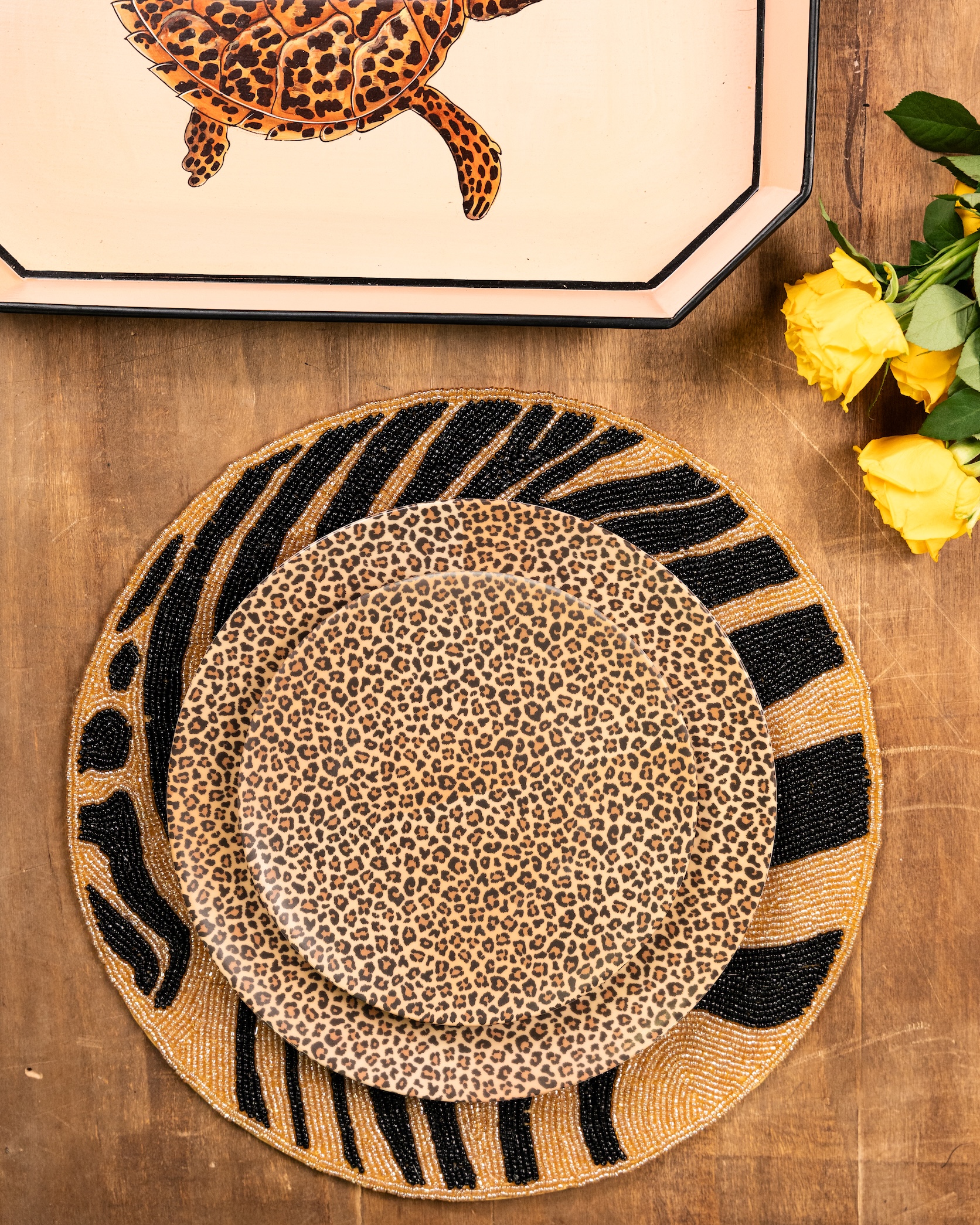 les-ottomans-set-2-essteller-porzellan-leopardenmuster image 2