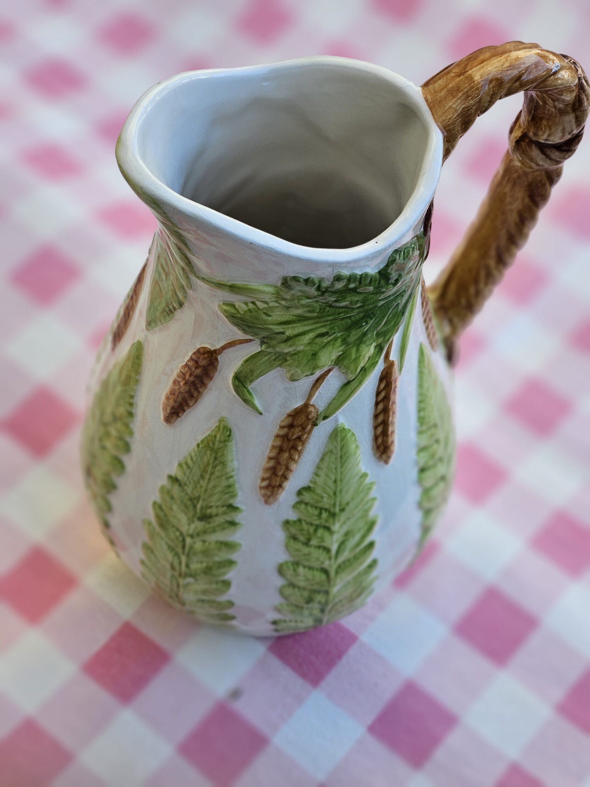 les-ottomans-krug-vase-keramik-handbemalt image 2