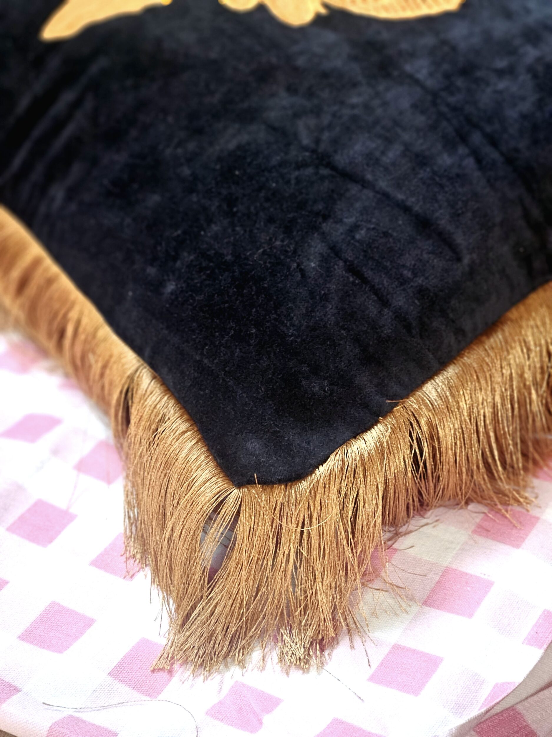 les-ottomans-kissenbezug-samt-baumwolle-bestickt-sale-ebc120 image 2