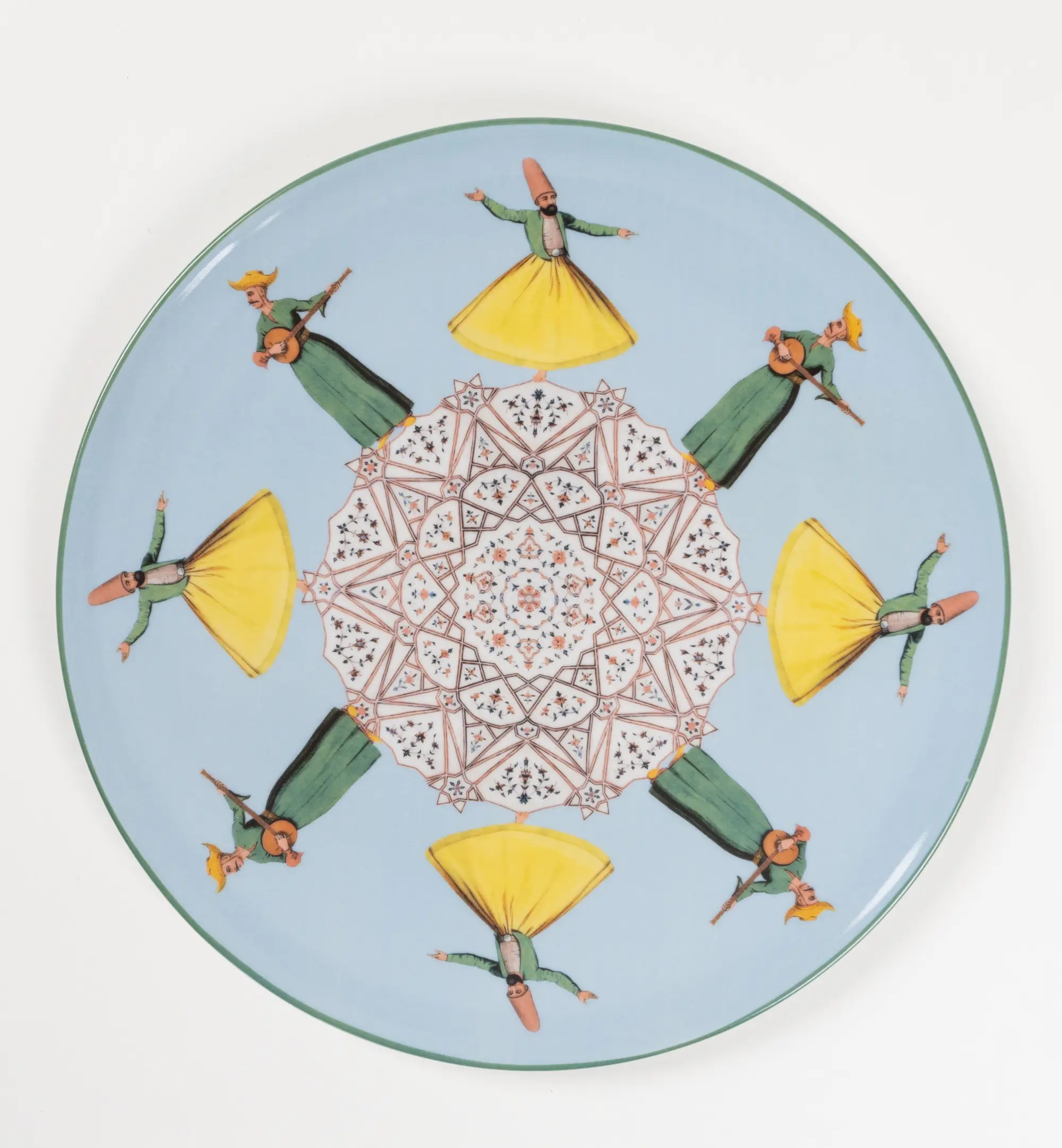 les-ottomans-costantinopoli-porzellan-dessertteller-vito-nesta-design image 1