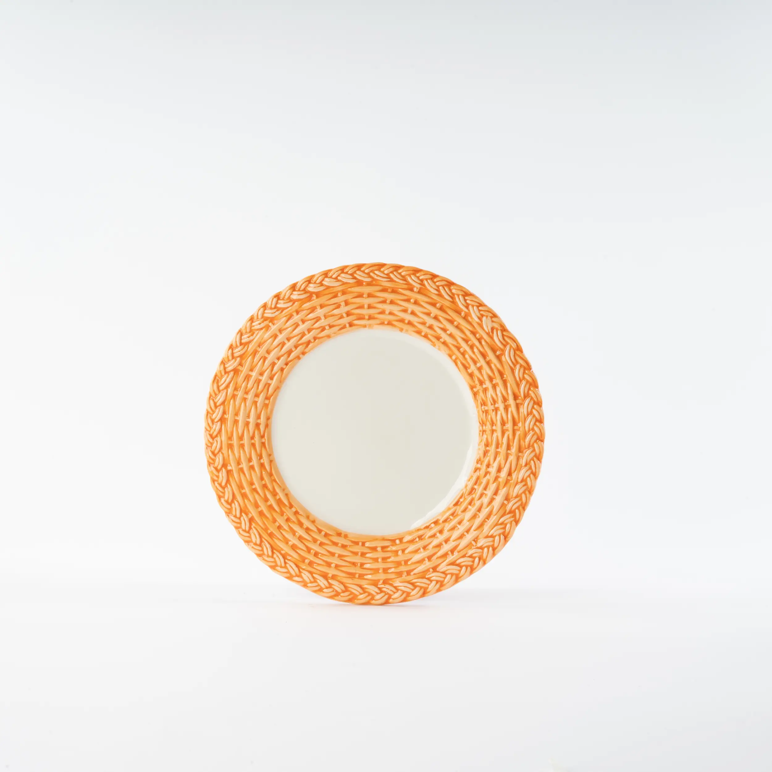 les-ottomans-dessertteller-wicker-keramik-handbemalt image 1