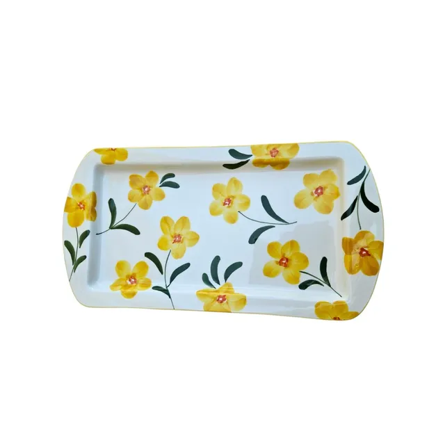 les-ottomans-florale-tablett-aus-handbemalter-keramik image 1