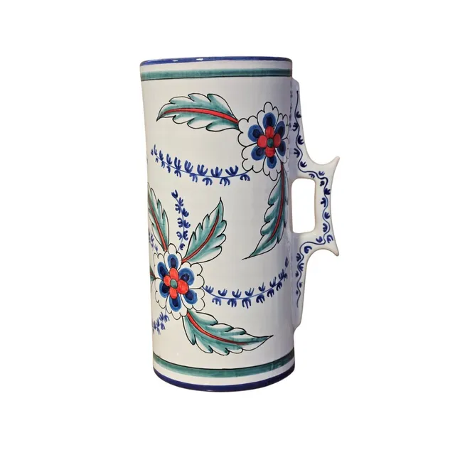 les-ottomans-iznik-keramik-krug-vase-handbemalt image 1