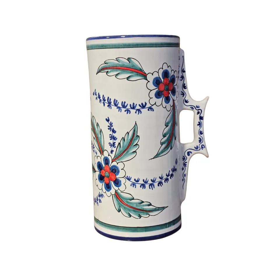 les-ottomans-iznik-keramik-krug-vase-handbemalt image 1
