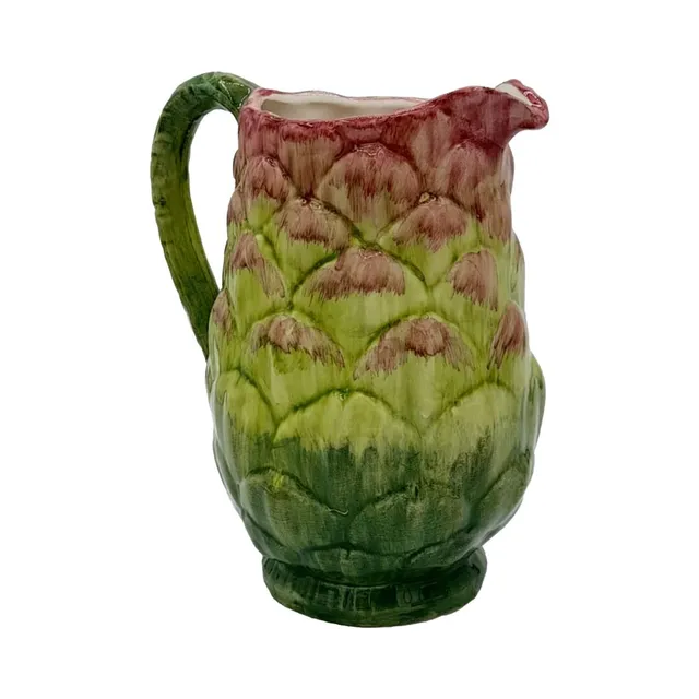 les-ottomans-carciofo-brocca-in-handbemalter-keramik image 1