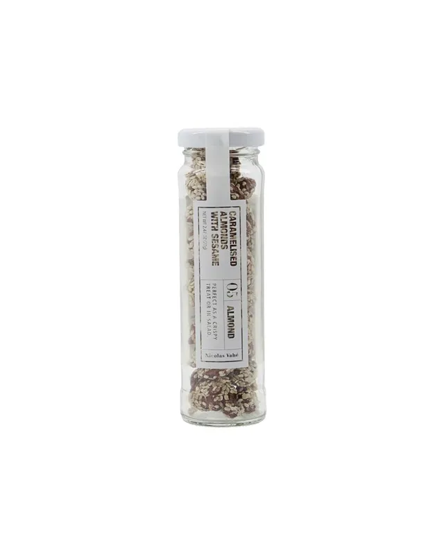 nicolas-vah-karamellisierte-mandeln-mit-sesam-70-g-gourmet-snack image 1
