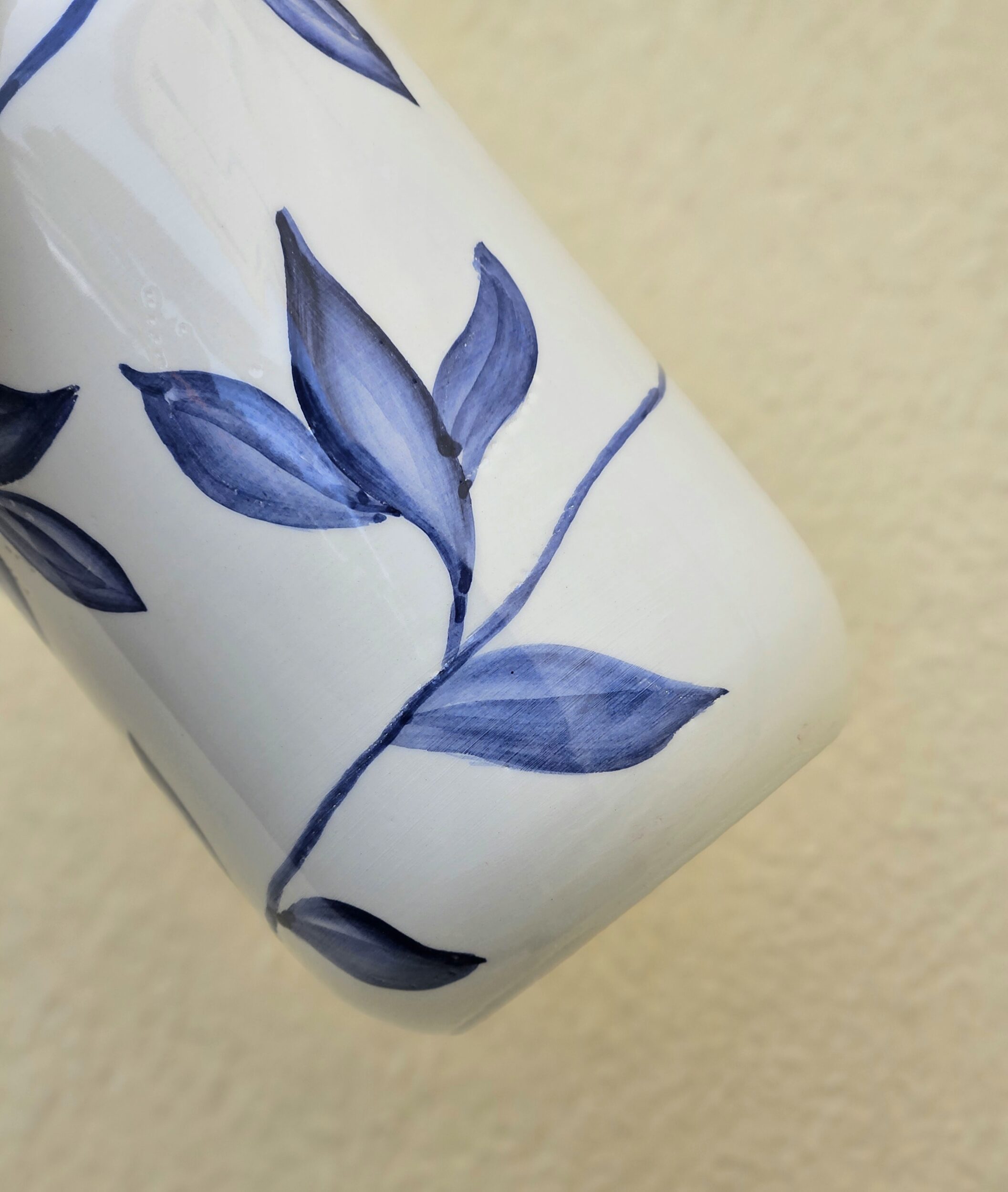 les-ottomans-vase-aus-keramik-handbemalt-palme-gr-n image 2