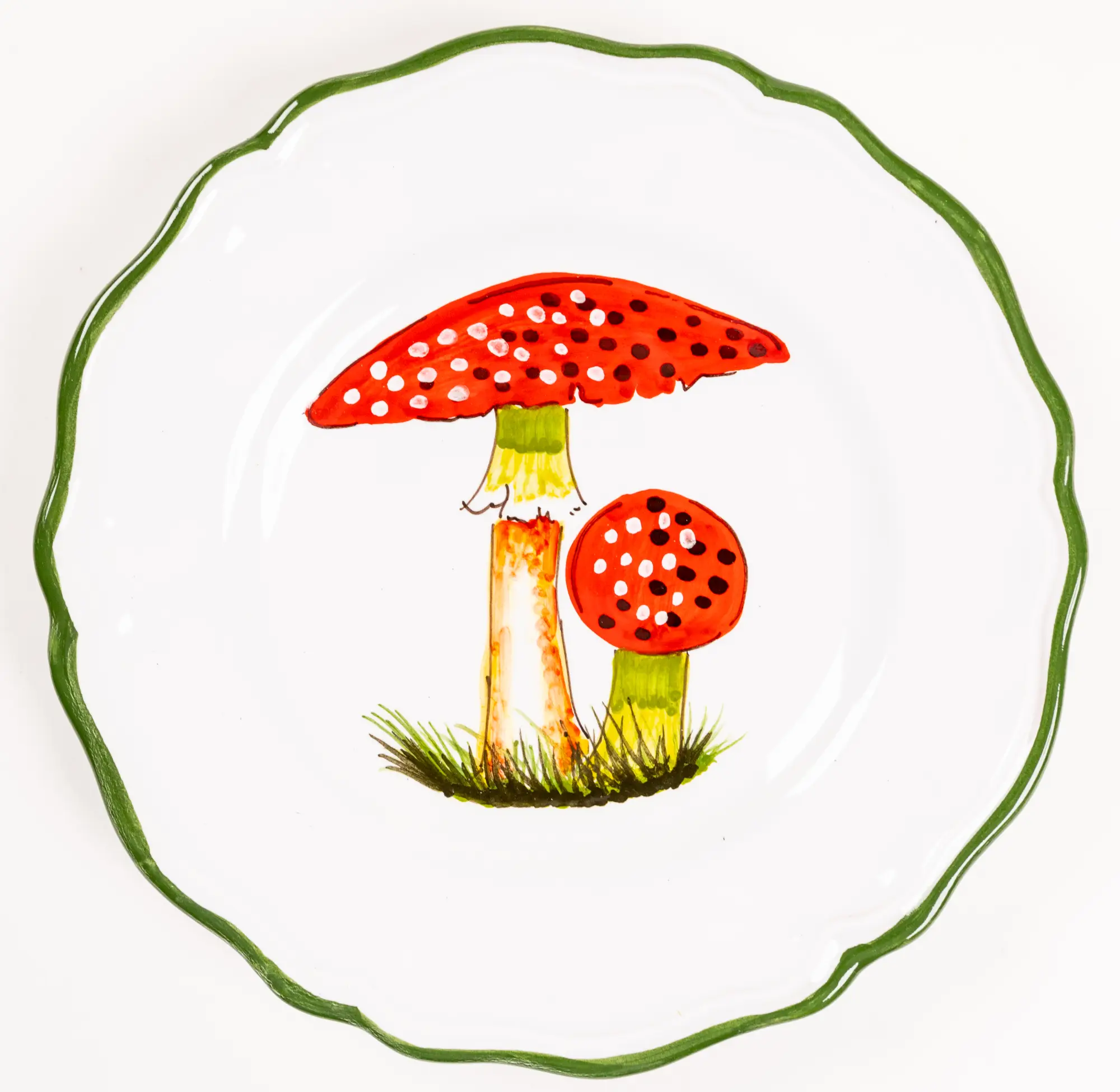 les-ottomans-pilz-dessert-teller-mu01-handbemalte-keramik-aus-italien image 1