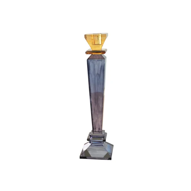 les-ottomans-kristall-kerzenhalter-uni-farben image 1