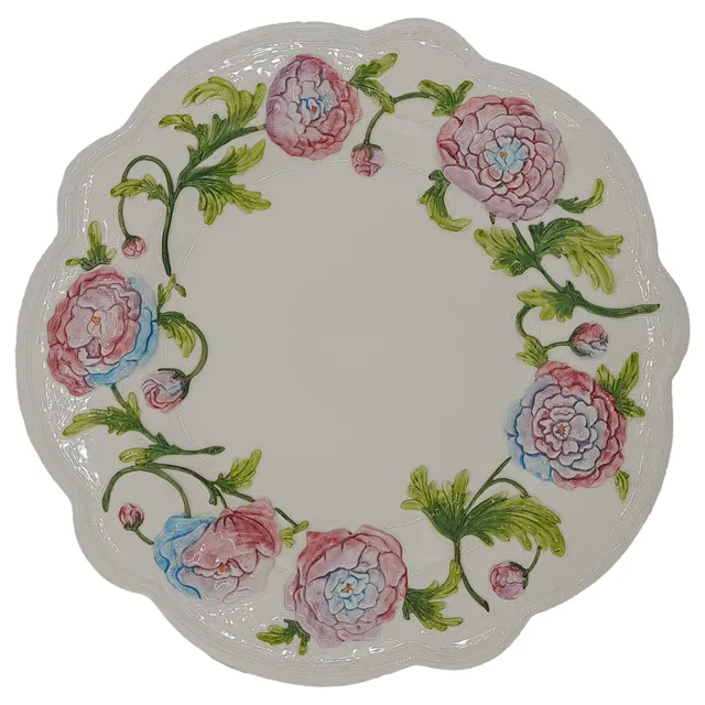 les-ottomans-ortensia-essteller-aus-handbemalter-keramik-hortensie image 1