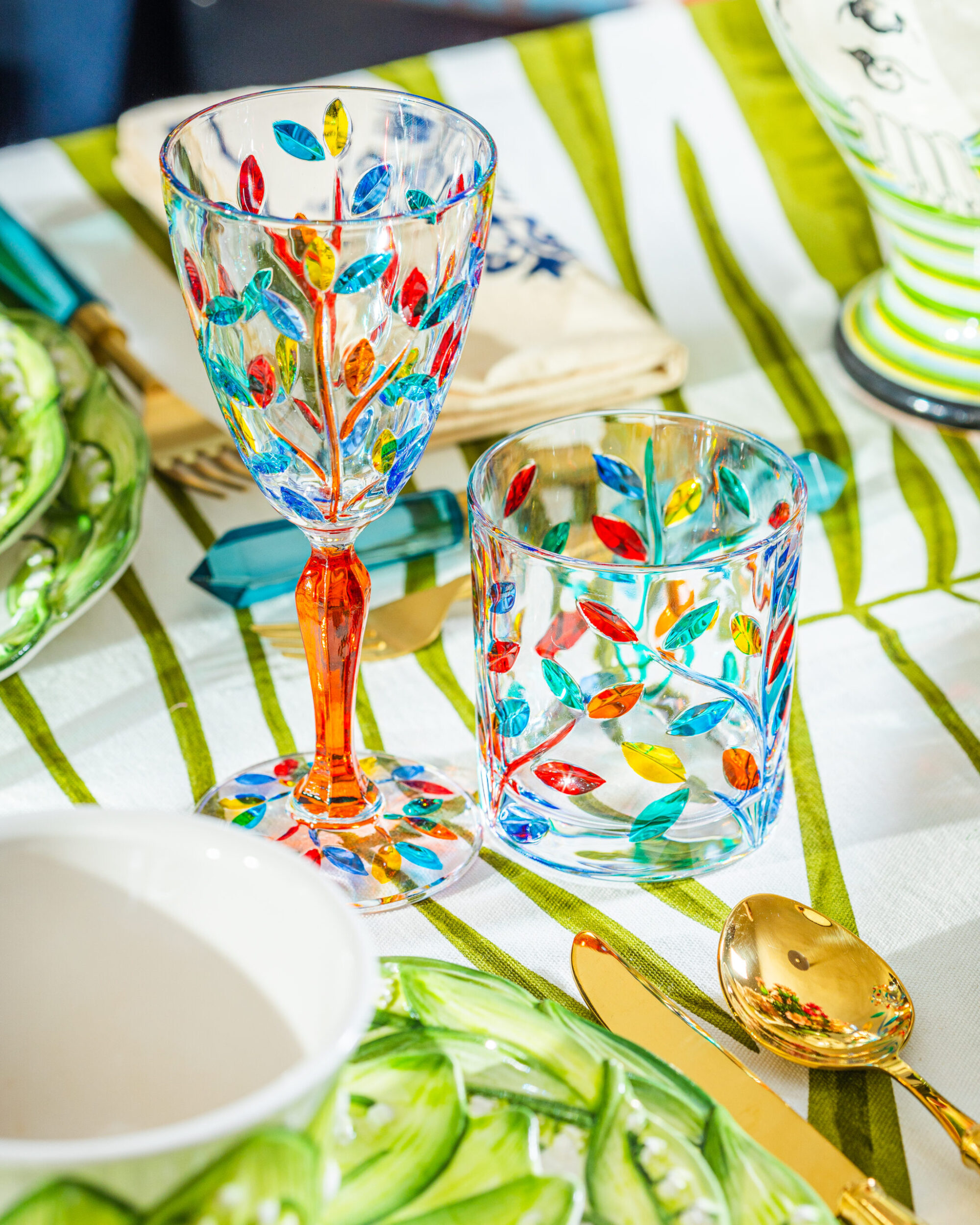 les-ottomans-weinkelche-kristall-multicolor-set-4-teilig image 3
