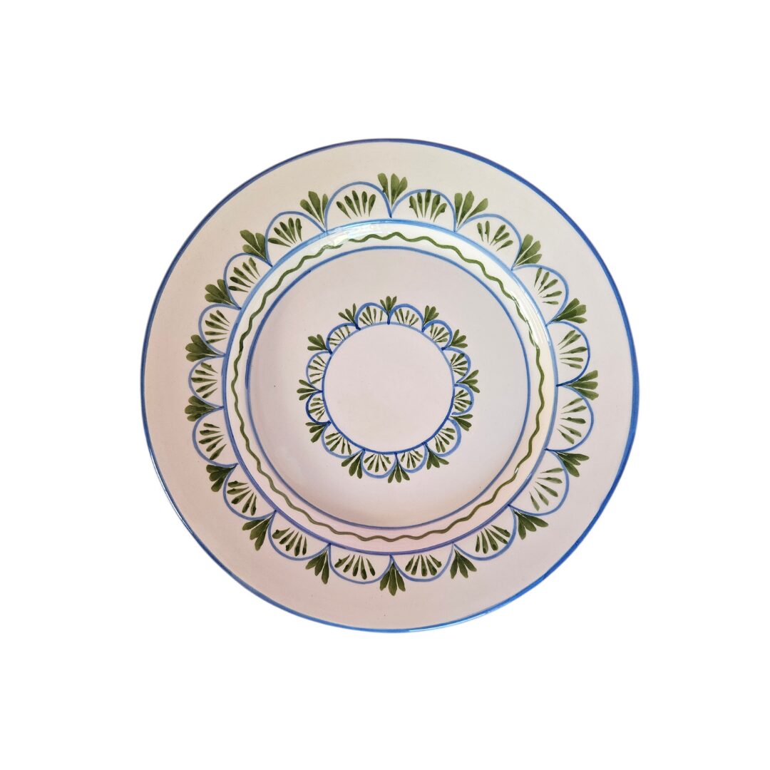 les-ottomans-teller-flach-keramik-handbemalt image 1