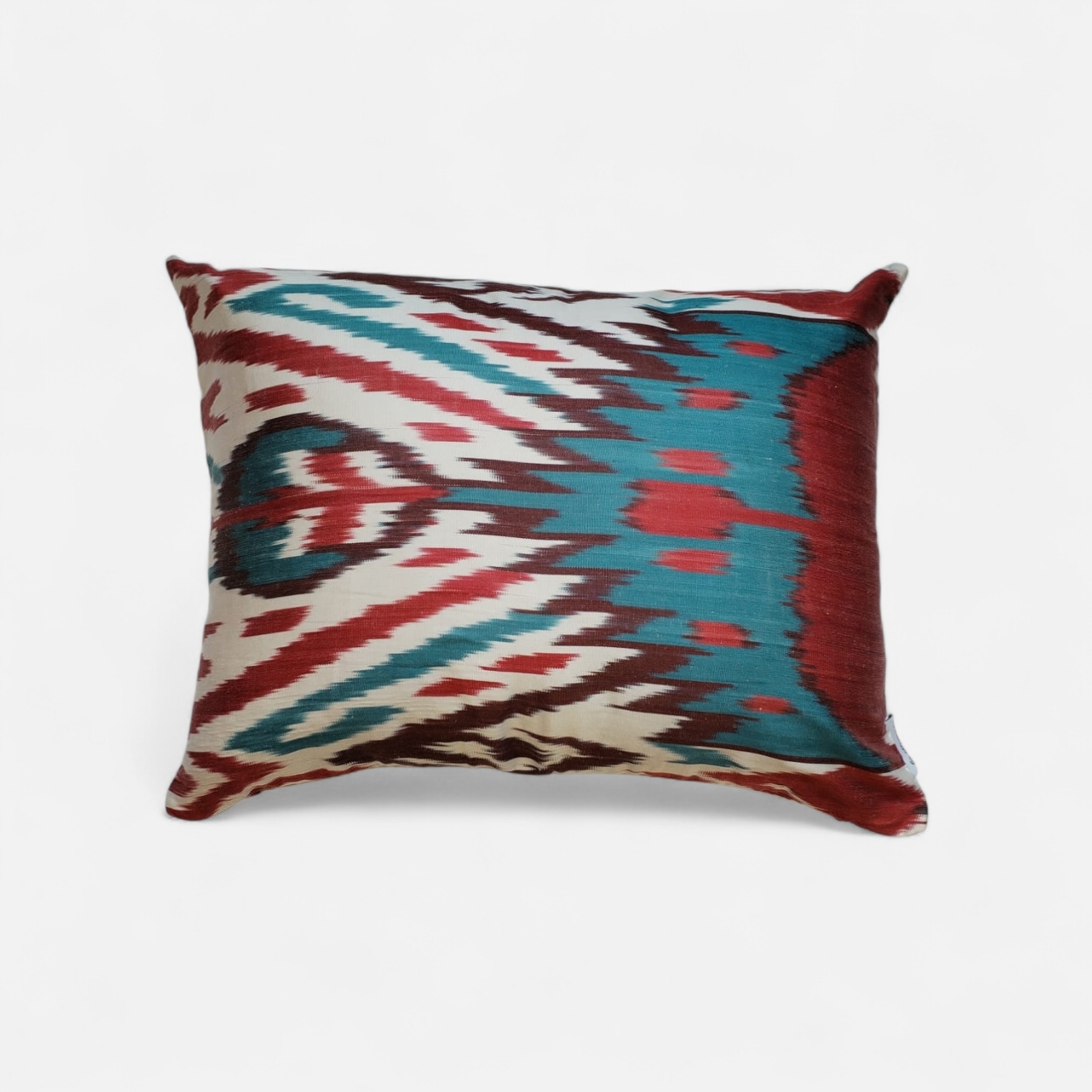 les-ottomans-kissenbezug-seide-ikat image 1