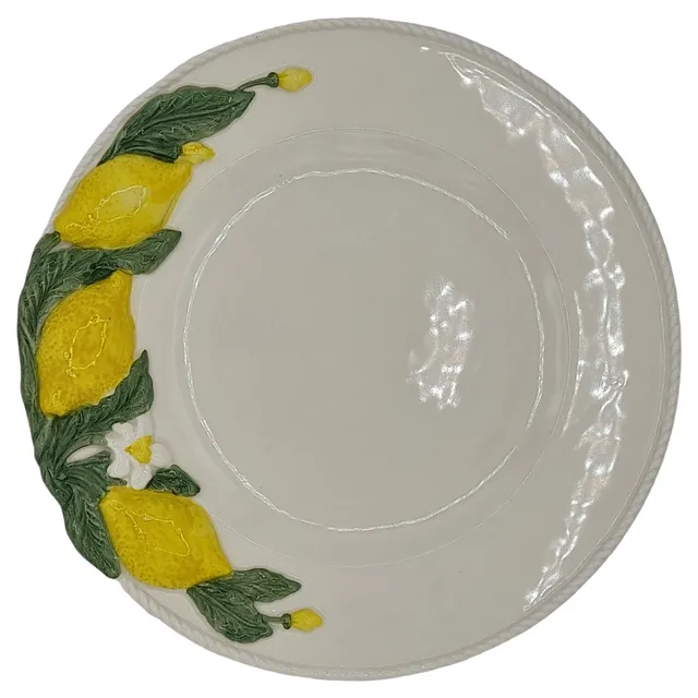les-ottomans-speiseteller-limoni-lmn14-keramik-handbemalt-zitronen image 1