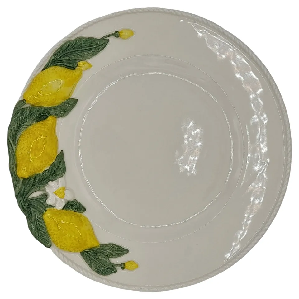 les-ottomans-speiseteller-limoni-lmn14-keramik-handbemalt-zitronen image 1
