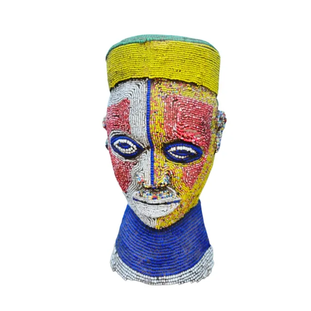 les-ottomans-afrikanischer-perlenkopf-deko-mittel image 1