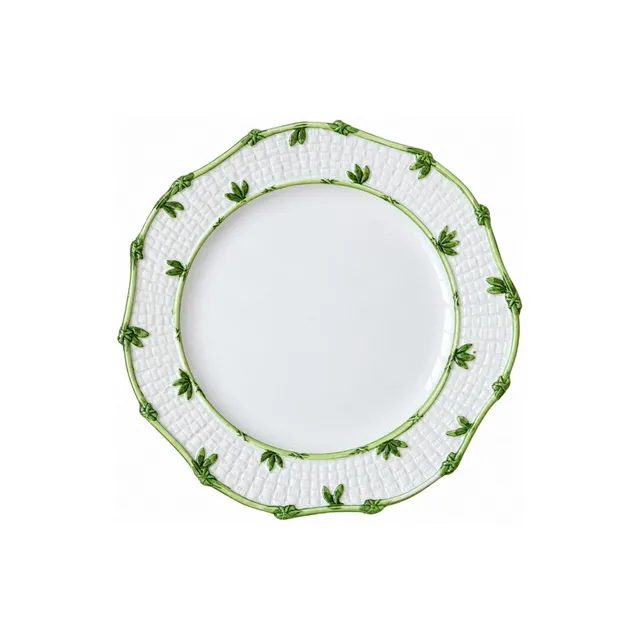 les-ottomans-grp01-salatteller-greenery-keramik-handbemalt image 1