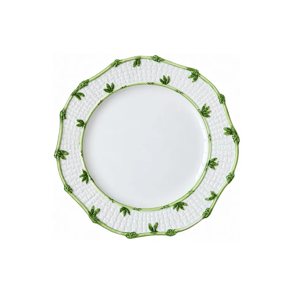 les-ottomans-grp01-salatteller-greenery-keramik-handbemalt image 1
