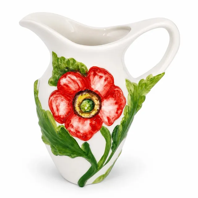 les-ottomans-floril-ge-brocca-ftj03-keramik-krug-handbemalt image 1