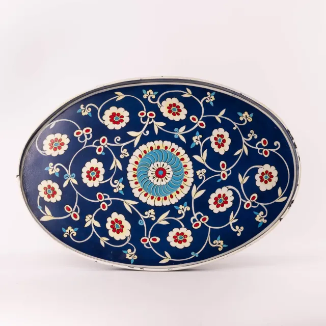 les-ottomans-ikat-it138-tablett-aus-eisen-handbemalt image 1