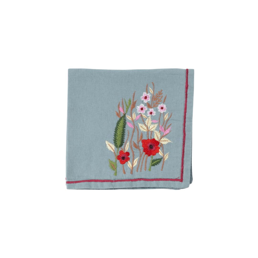 les-ottomans-servietten-baumwolle-bestickt-floral-2er-set image 1