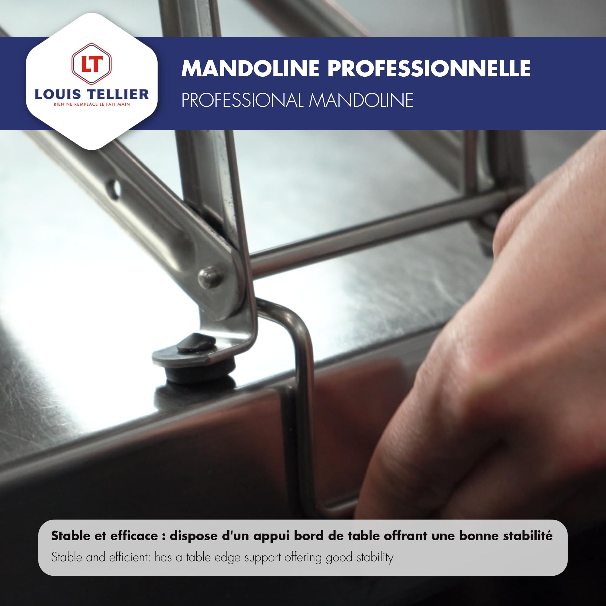 louis-tellier-bron-coucke-mandoline-edelstahl-profi-verstellbar image 6