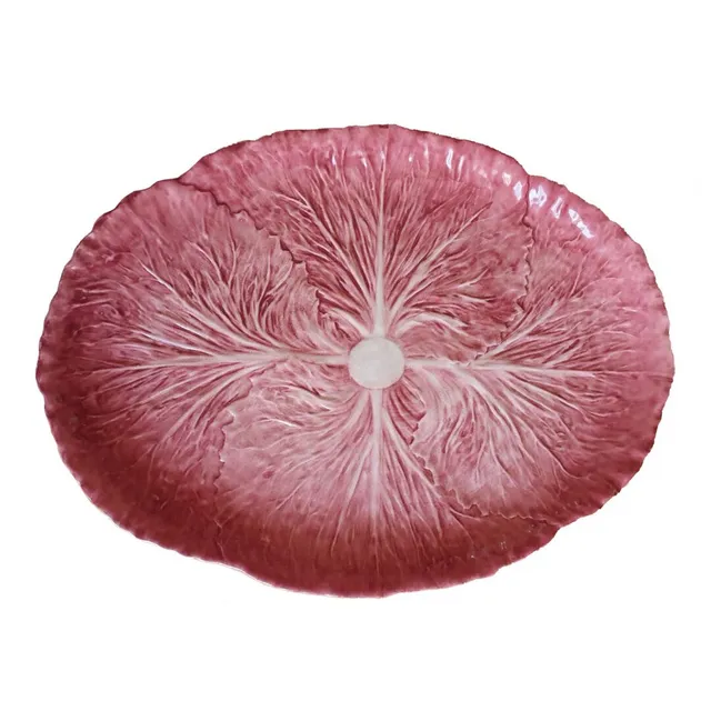 les-ottomans-radicchio-rd03-tablett-aus-handbemalter-keramik image 1