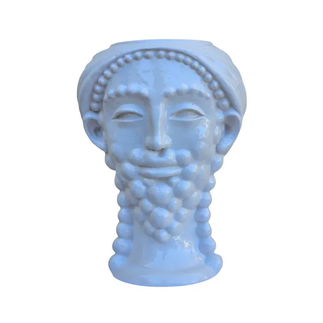 les-ottomans-vaso-scultoreo-06-gesichtsvase-keramik-wei image 1