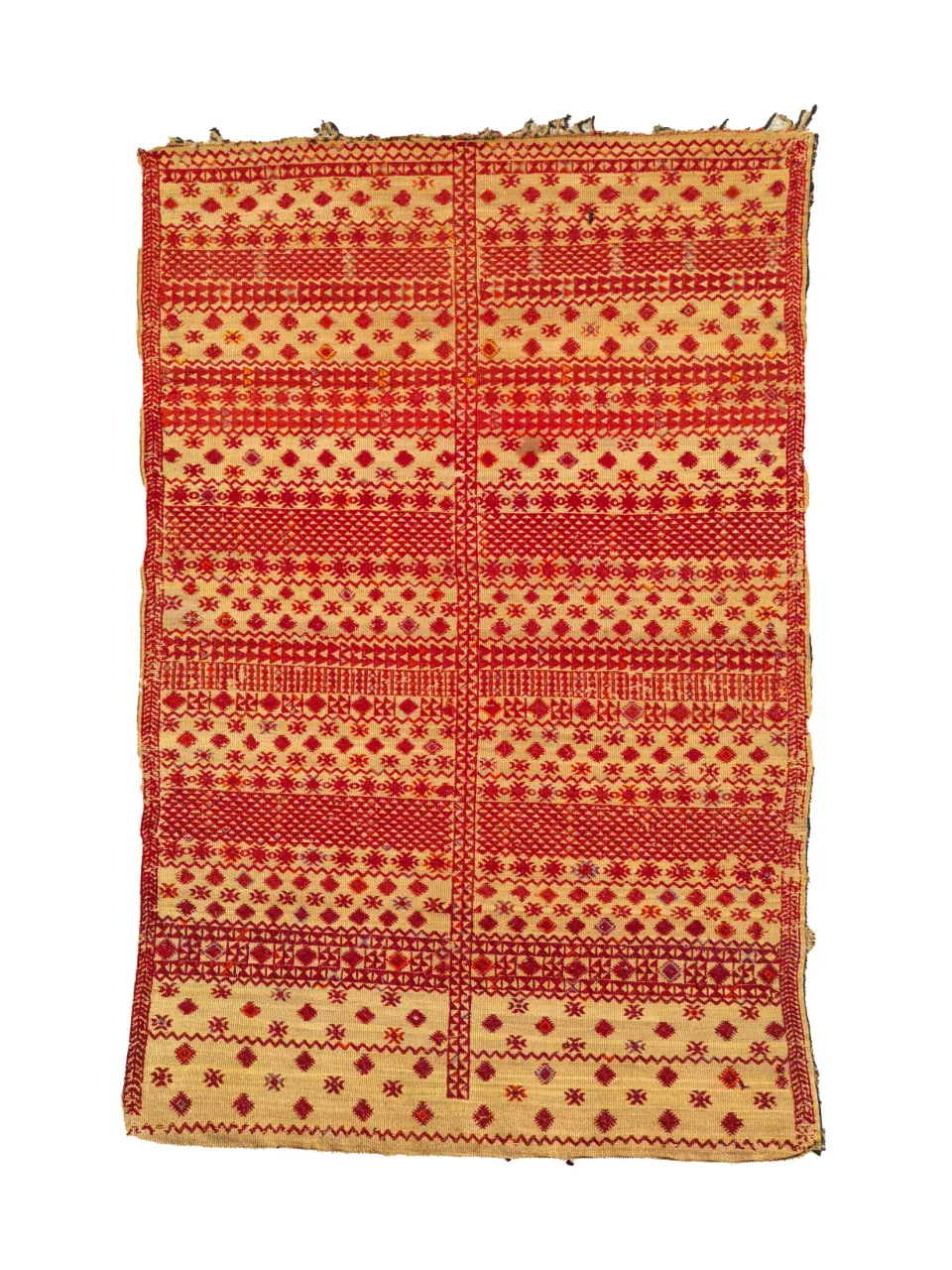 les-ottomans-vintage-mauritanische-matte-aus-stroh image 1