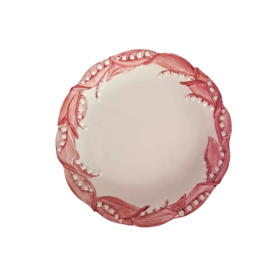 les-ottomans-lily-of-the-valley-platzteller-keramik-rosa image 1