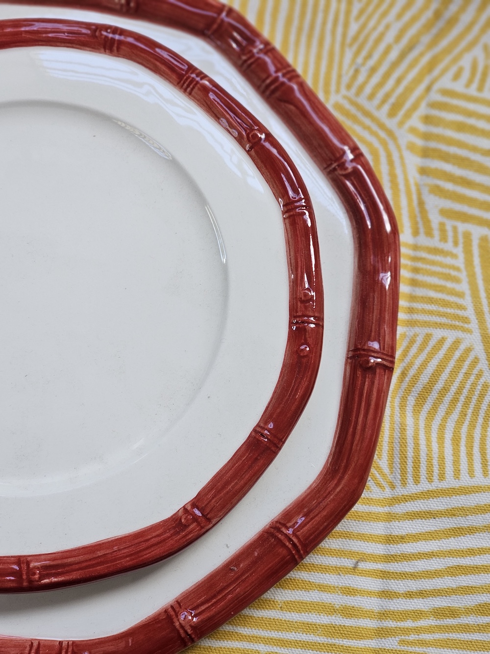 les-ottomans-bamb-rosso-keramikteller-2er-set-rot image 2